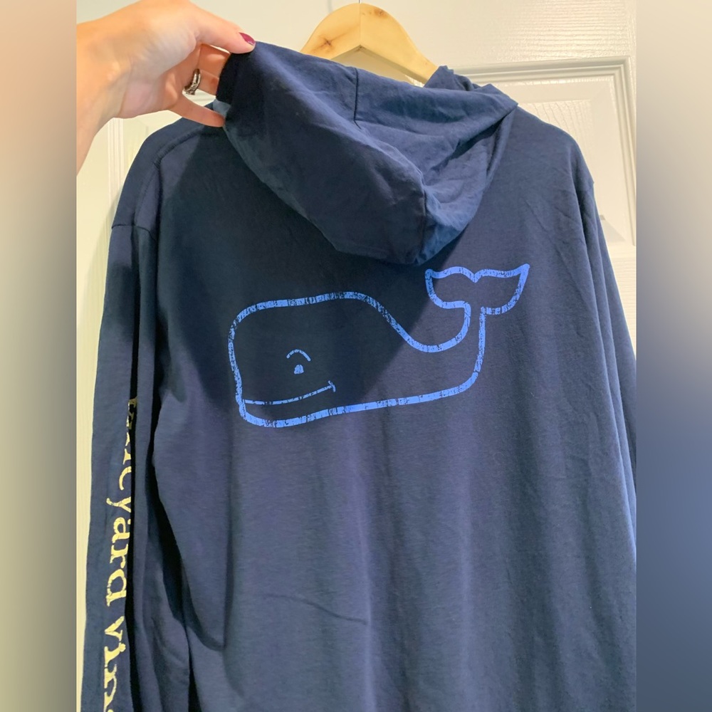 Vineyard Vines Blue Long Sleeve Tee - Picture 4 of 6